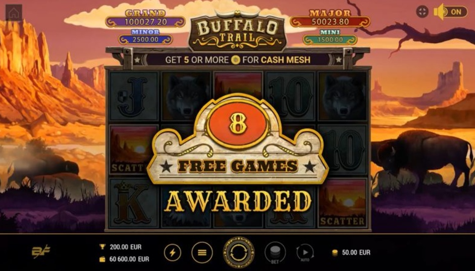 Buffalo Trail Slot Demo & Free Play