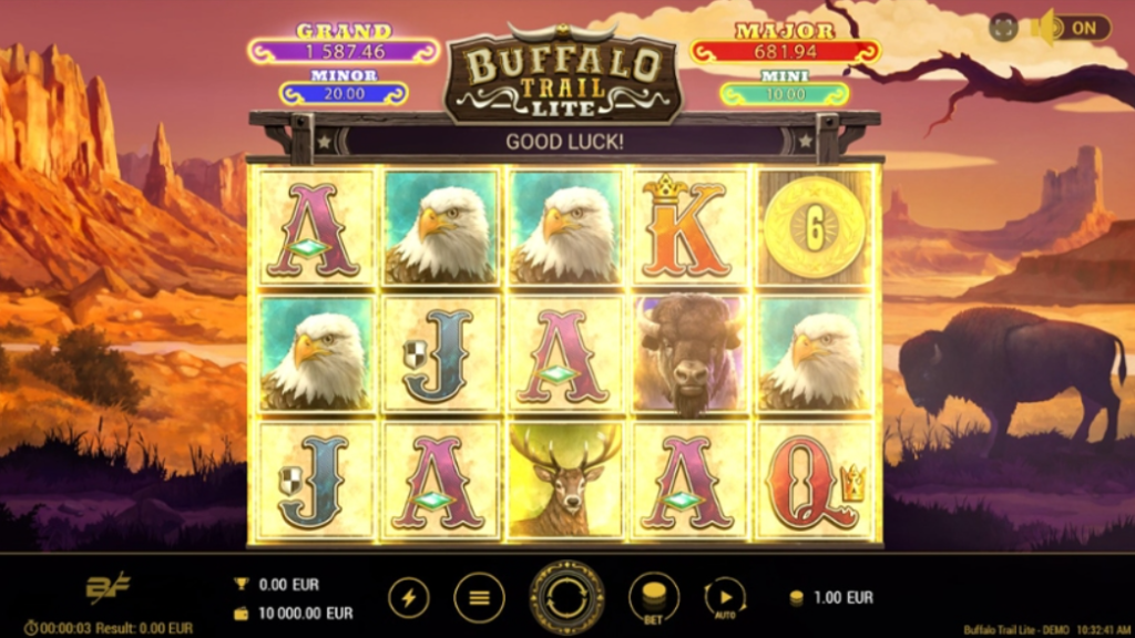 Play Buffalo Trail Lite in Demo Mode for 100% Free