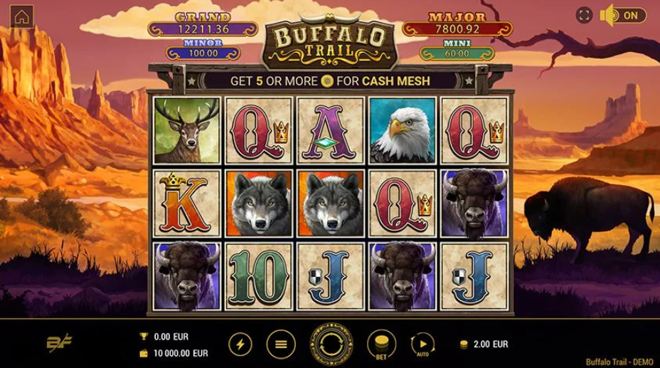 Buffalo Trail Slot at Bitstarz Casino